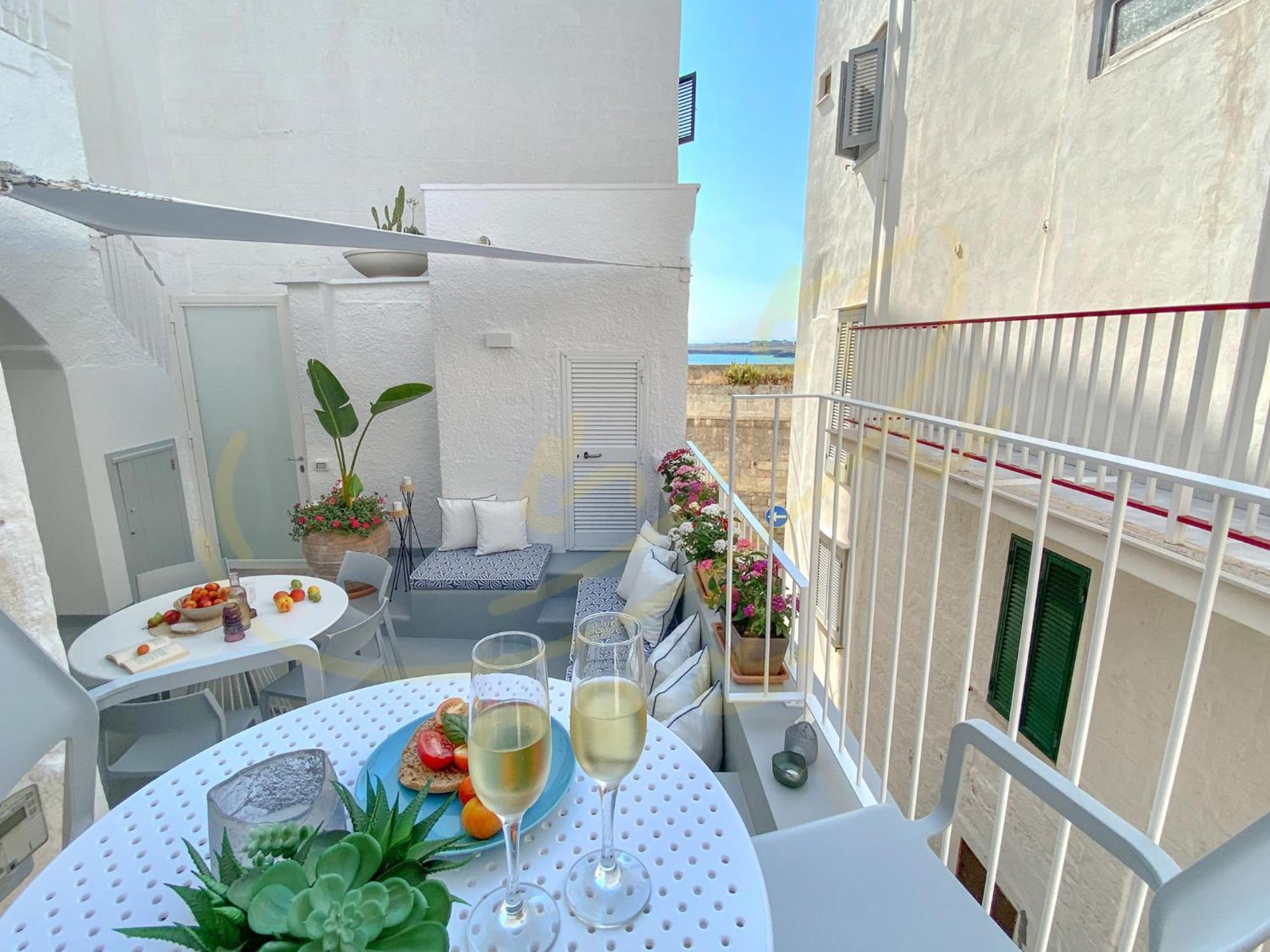 Td Casa Marea Seaside View In Prime Location Villa Монополи Екстериор снимка